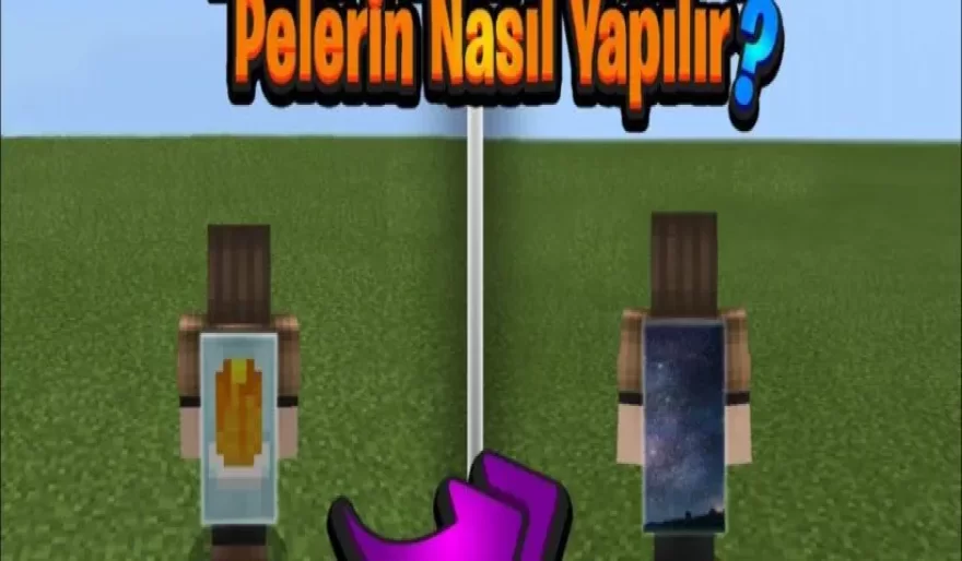 Minecraft Pelerin Nasıl Yapılır